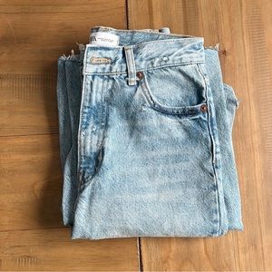 zara high rise wide leg jeans